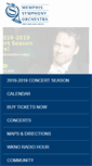 Mobile Screenshot of memphissymphony.org